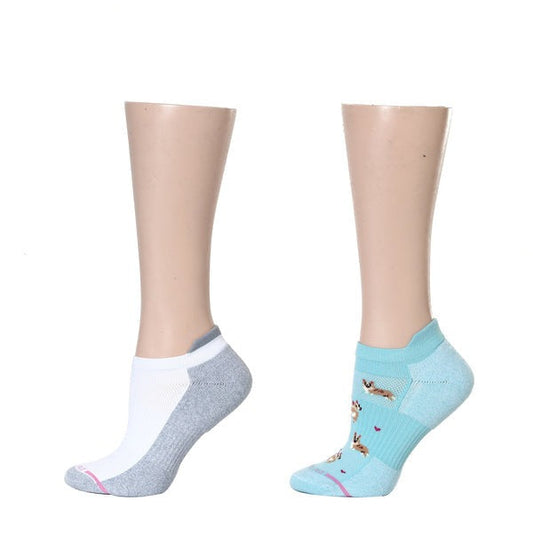 White Ankle Compression Socks