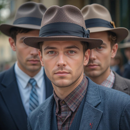 Pork Pie Fedora Hat