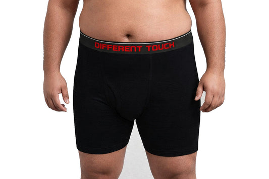A Man wearing Different Touch Boxer Briefs