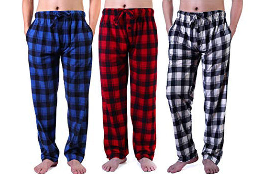 Mens Fleece Pajama Pants
