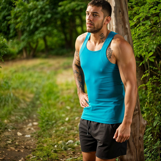 Square neck tops for Men