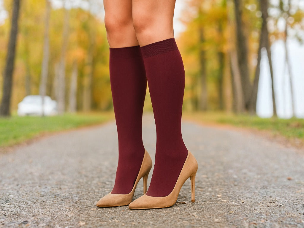 Women’s knee high trouser socks – comfortable stay-up fit for all-day wear