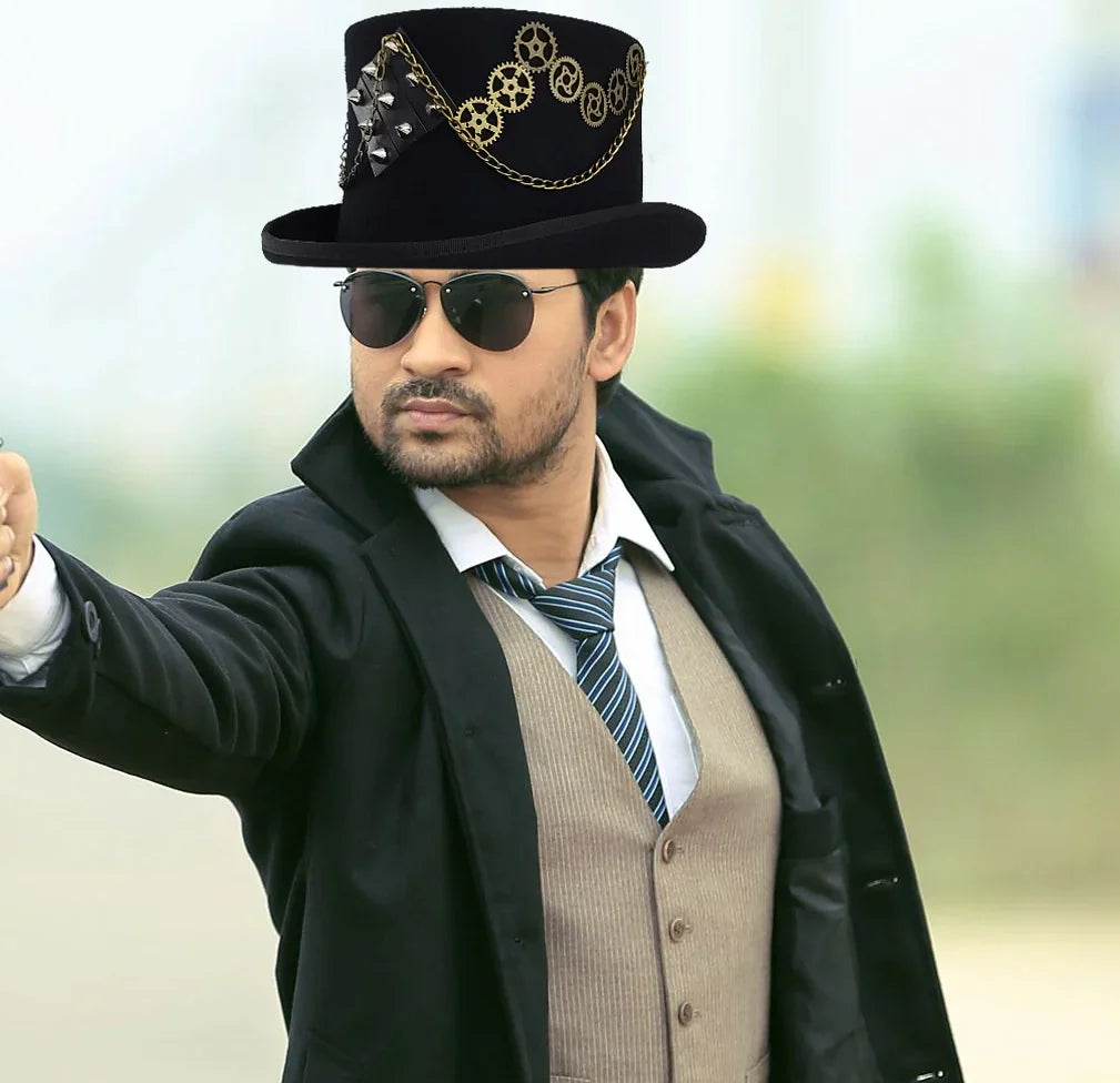 A Man wearing Top Hat