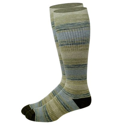 Different Touch men’s knee-high winter socks – warm wool moisture control