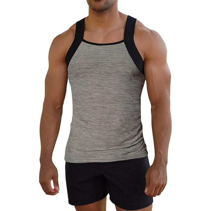 Square Cut G-unit Style Tank Top for Men 