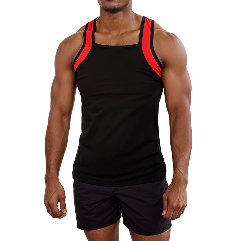Mens Square Cut Tank Top 