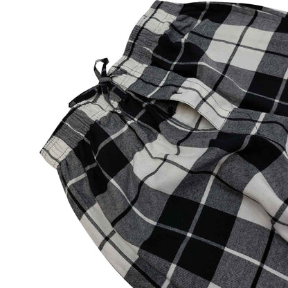 Cotton Lounge Pajama Pants for Men | Plaid S-6XL | Different Touch
