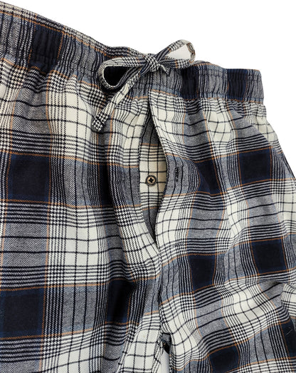 Cotton Lounge Pajama Pants for Men | Plaid S-6XL | Different Touch