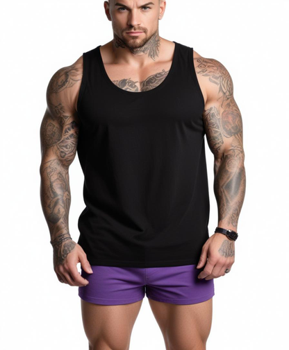 Men’s Bamboo Rayon Undershirt Tank Tops | Big & Tall A-Shirts (3-Pack)