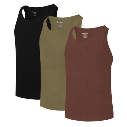 Undershirts Rayon Tank Tops | Bamboo | Men's (3 Pack)