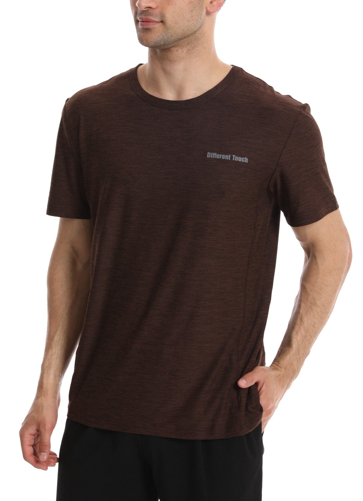Men’s running t-shirt quick-dry crew neck