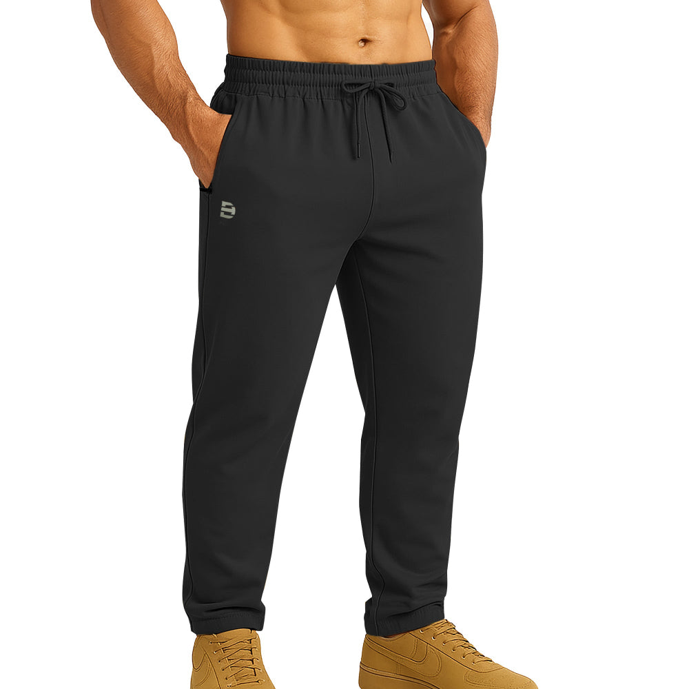 black yoga pants