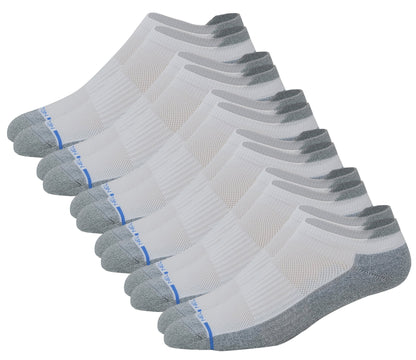 Men’s Ankle Compression Socks | Basic Solid Colors | Dr. Motion (6-Pack)