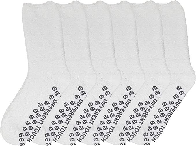 Plain color anti-skid lounge socks for men and women