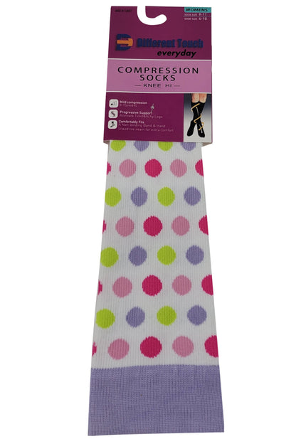 Smooth hand-linked toe seam on Dr. Motion compression socks for irritation-free comfort
