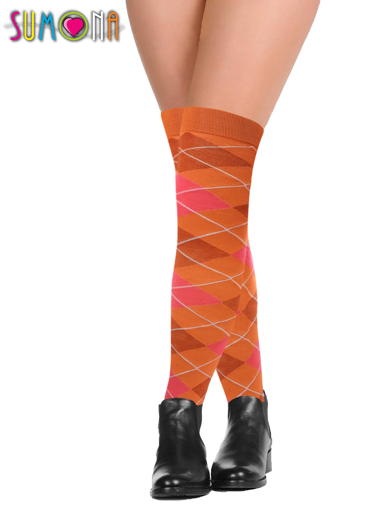 Women’s thigh high socks for Halloween costumes and dancing