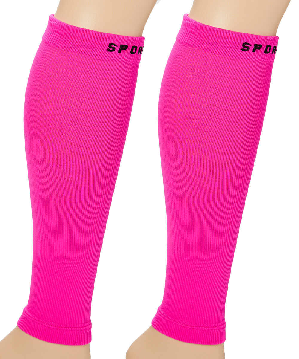 Compression Calf Foot Sleeve Socks | Boosts Circulation (2 Pairs)