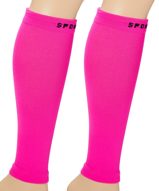 Compression Calf Foot Sleeve Socks | Boosts Circulation (2 Pairs)